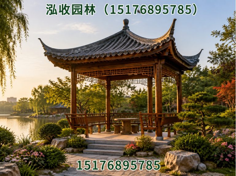 济南凉亭展示图